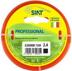 Леска SIAT PROFESSIONAL 556008, диаметр 2.4мм, форма сечения квадрат, длина 15м