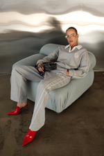 Костюм спортивный из трикотажа с поло