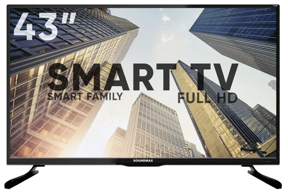 тв ЖК Soundmax SM-LED43M02S H