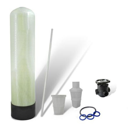 Комплект МоноКит : Корпус фильтра 2472 / Клапан RUNXIN F56D 2" (ручной) - Фильтр осветления и обезжелезивания