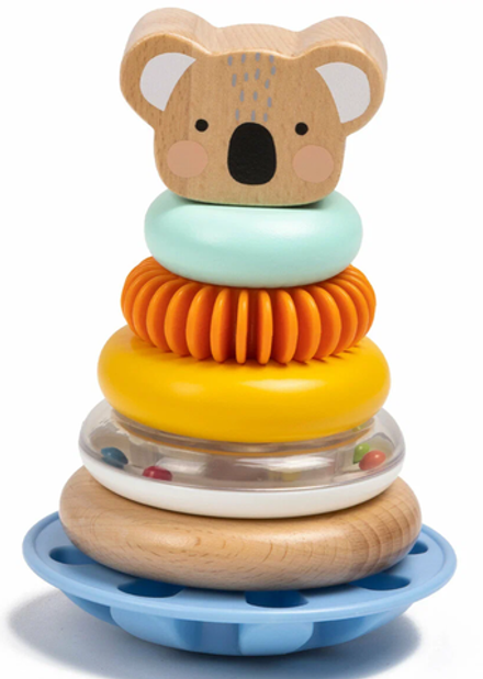 Детская развивающая игрушка "Первые друзья" Пирамида Коала