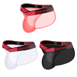 Мужские трусы танга черные PUMP! MP2801-2