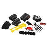 Автотрек на бат. +2машины, коробка 6612-B