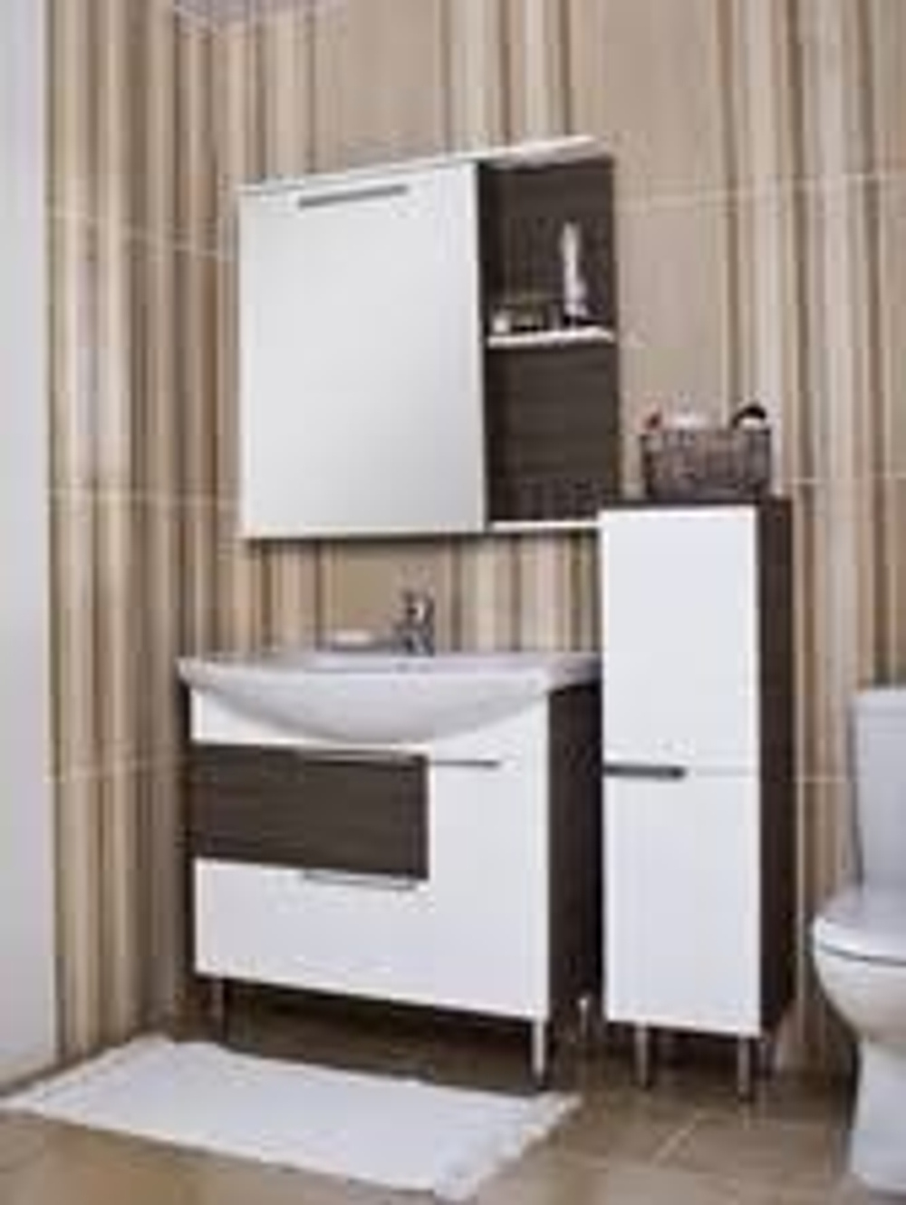 Зеркало София Новая СнШНЗ-65 grey brown (темный)