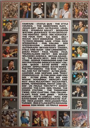 Live Aid: World Wide Concert Book / Peter Hillmore