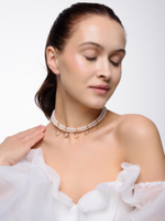 Колье "Glory pink" Gold