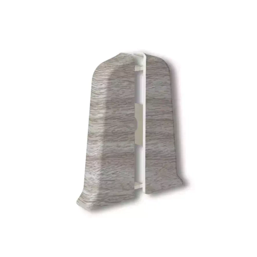 Торцевые (пара) для плинтуса 100мм "Деконика", 294 Орех антик