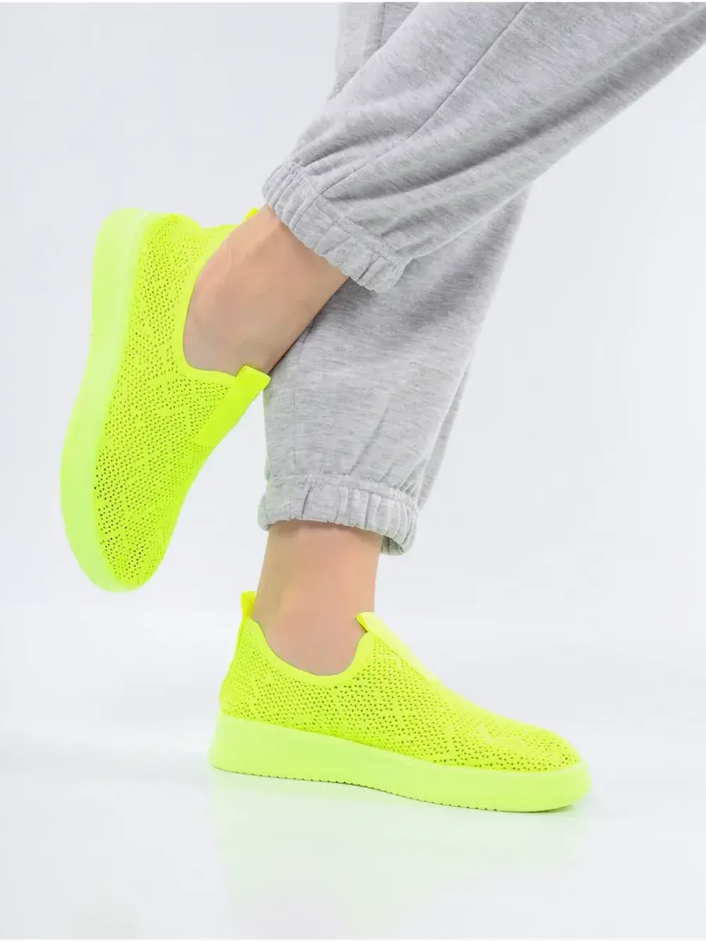 Слипоны летние текстильные