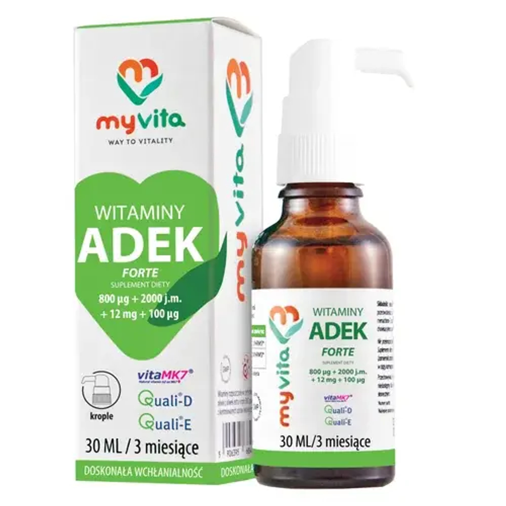 MyVita - ADEK Forte витамины, капли, 30 мл