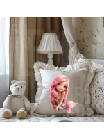 Термонаклейка на одежду, термопринт Русалка