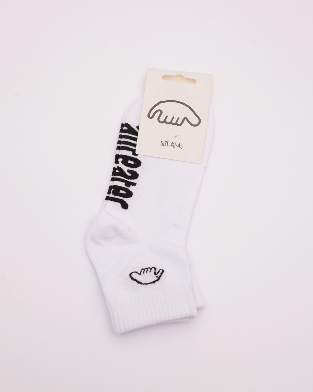 Носки Anteater Low Socks Logo Белые