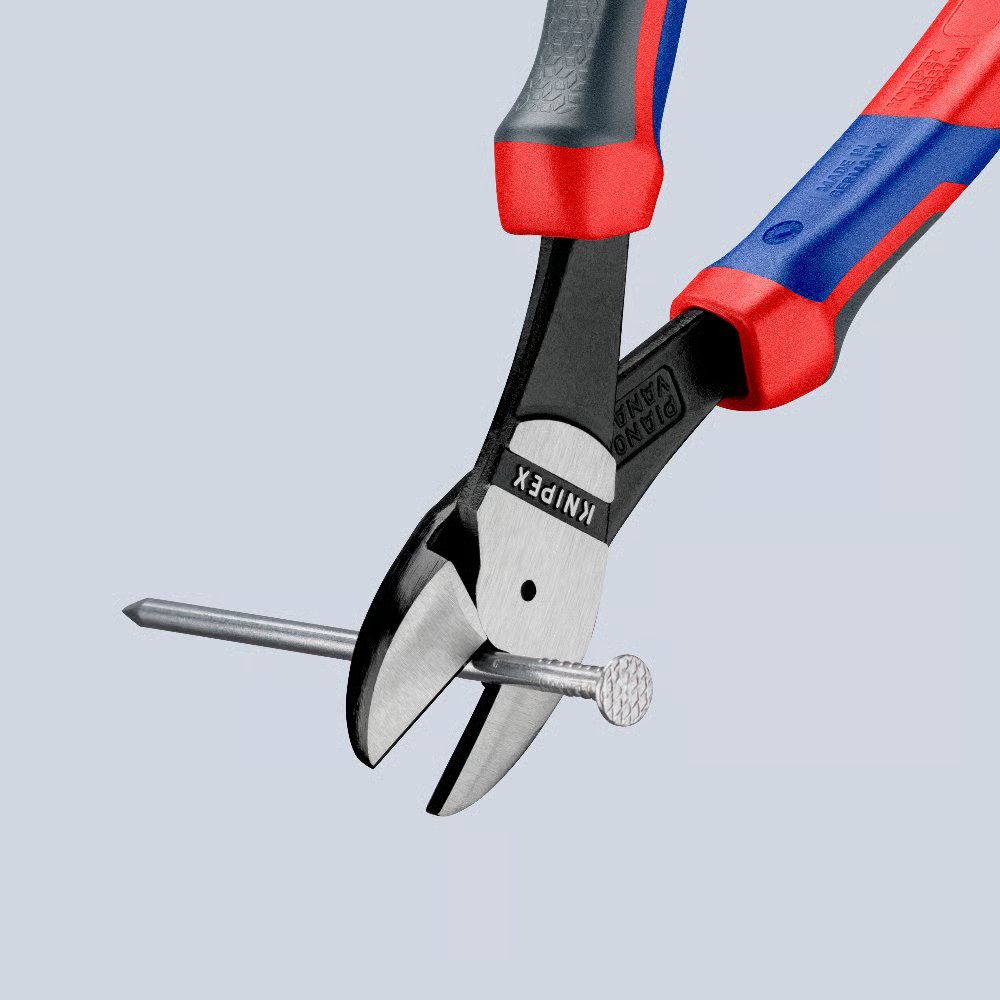 Кусачки боковые особой мощности черненые 200 мм KNIPEX 7402200