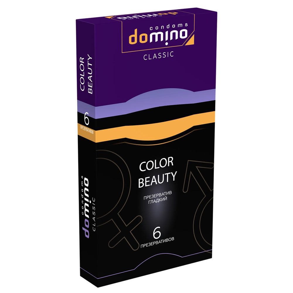 Презервативы DOMINO CLASSIC Colour Beauty 6 шт Презервативы DOMINO CLASSIC Colour Beauty 6 шт