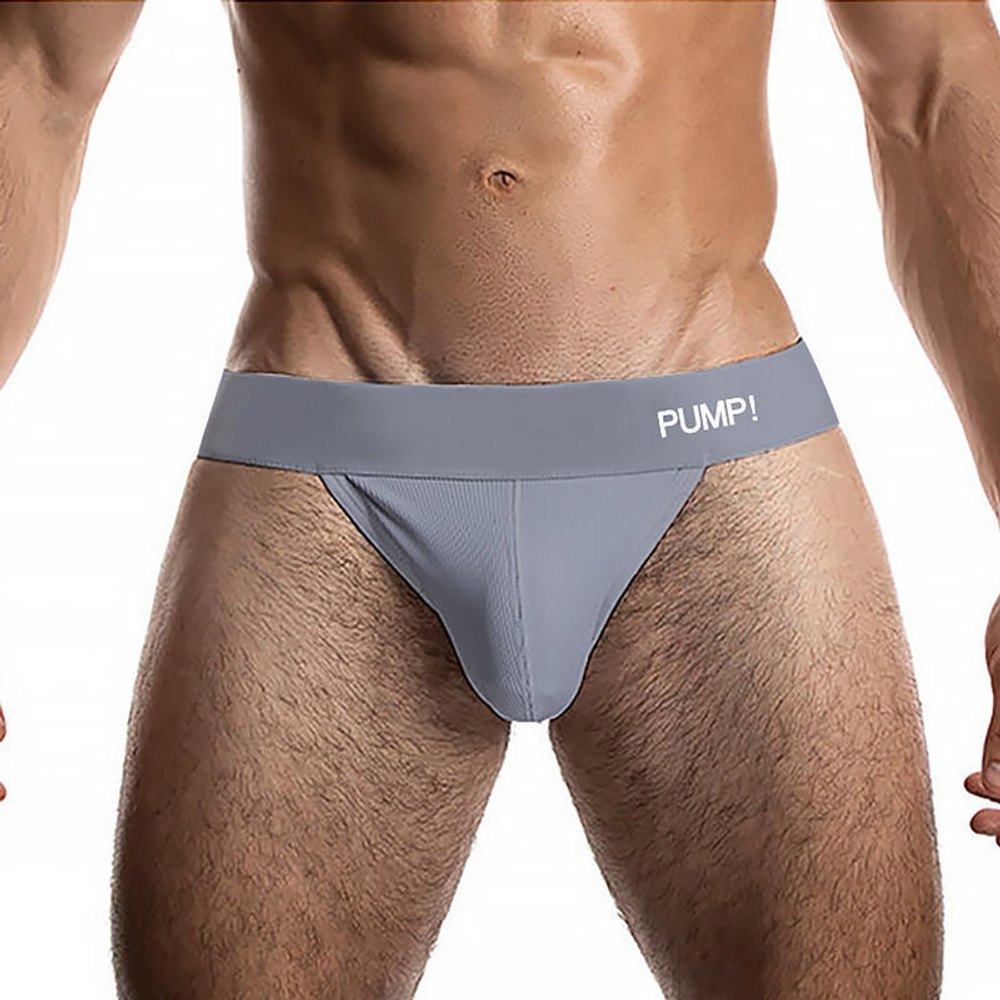 Мужские трусы джоки серые PUMP! PU009