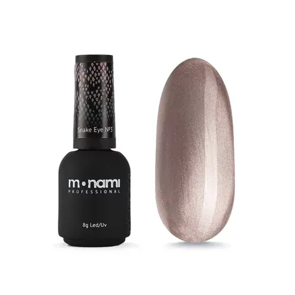 Monami, Гель-лак Snake Eye №3, 8г