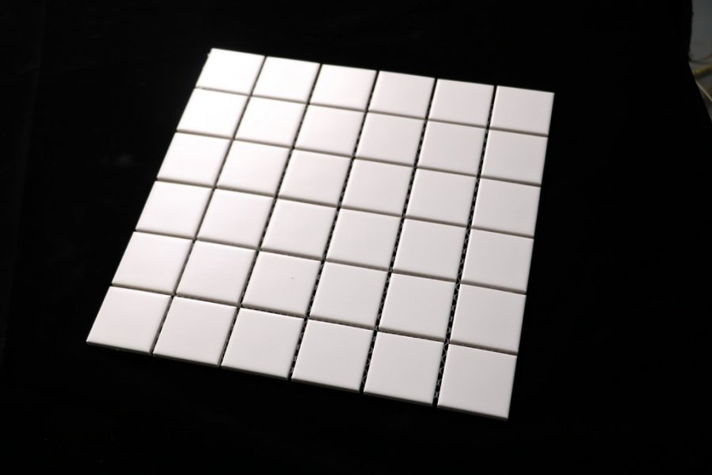 Мозаика из керамогранита Manila White/Манила белый (48х48) 306х306х6 мм