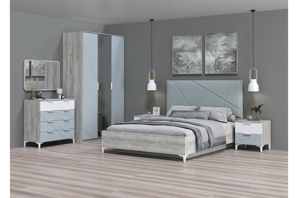 Кровать с ортопедическим основанием Лагуна N 140х200