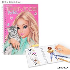 TOPModel Pocket Colouring Book 11804