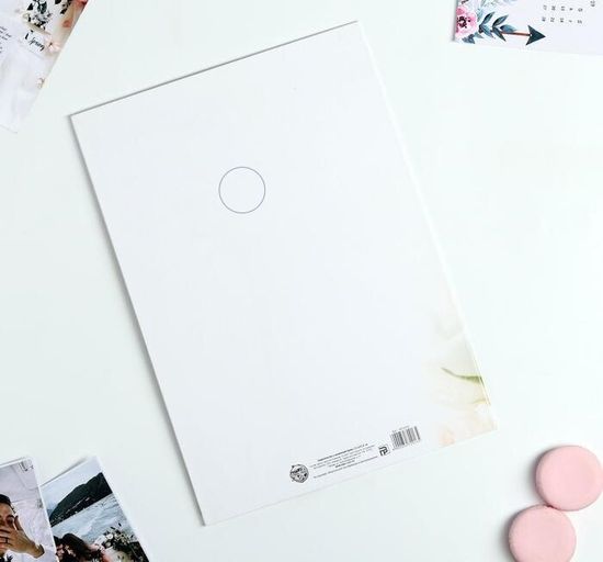 Папка для свидетельства о заключении брака "Белые розы", А4