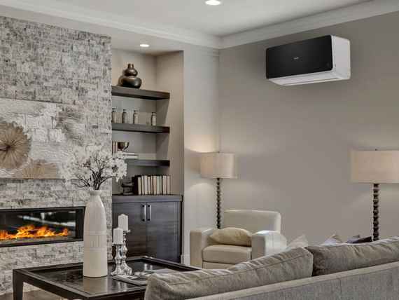 Настенная сплит-система AUX ASW-H09B4/FJ-BR1 + AS-H09B4/FJ-R1, черный