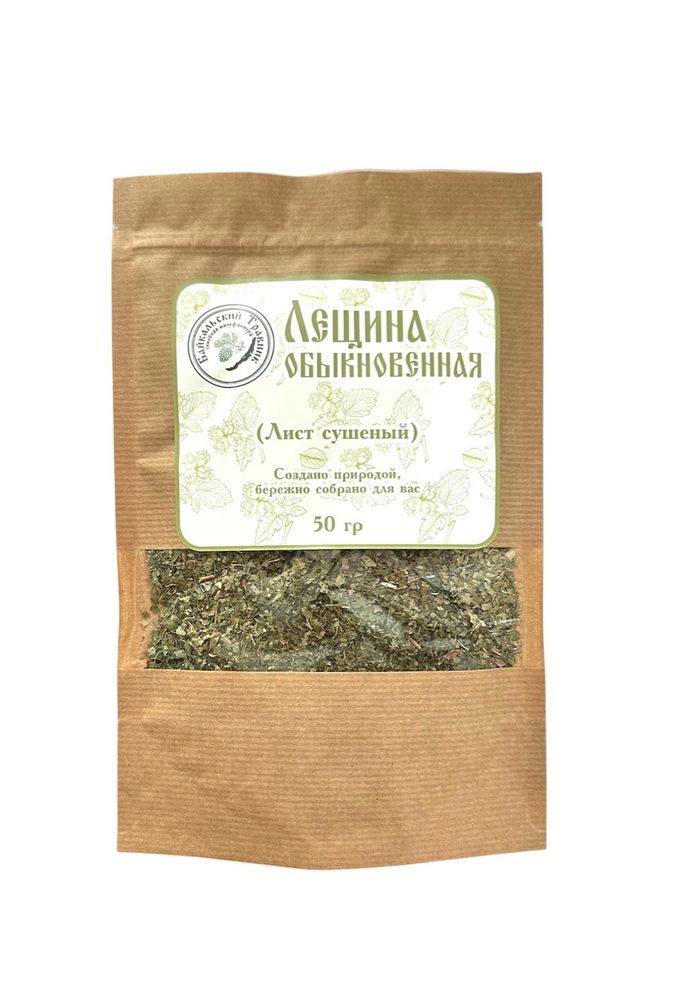 Лещина обыкновенная (лист)