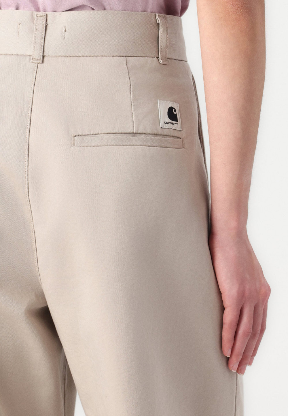 Carhartt WIP LEOLA - Тканевые брюки - Бежевый