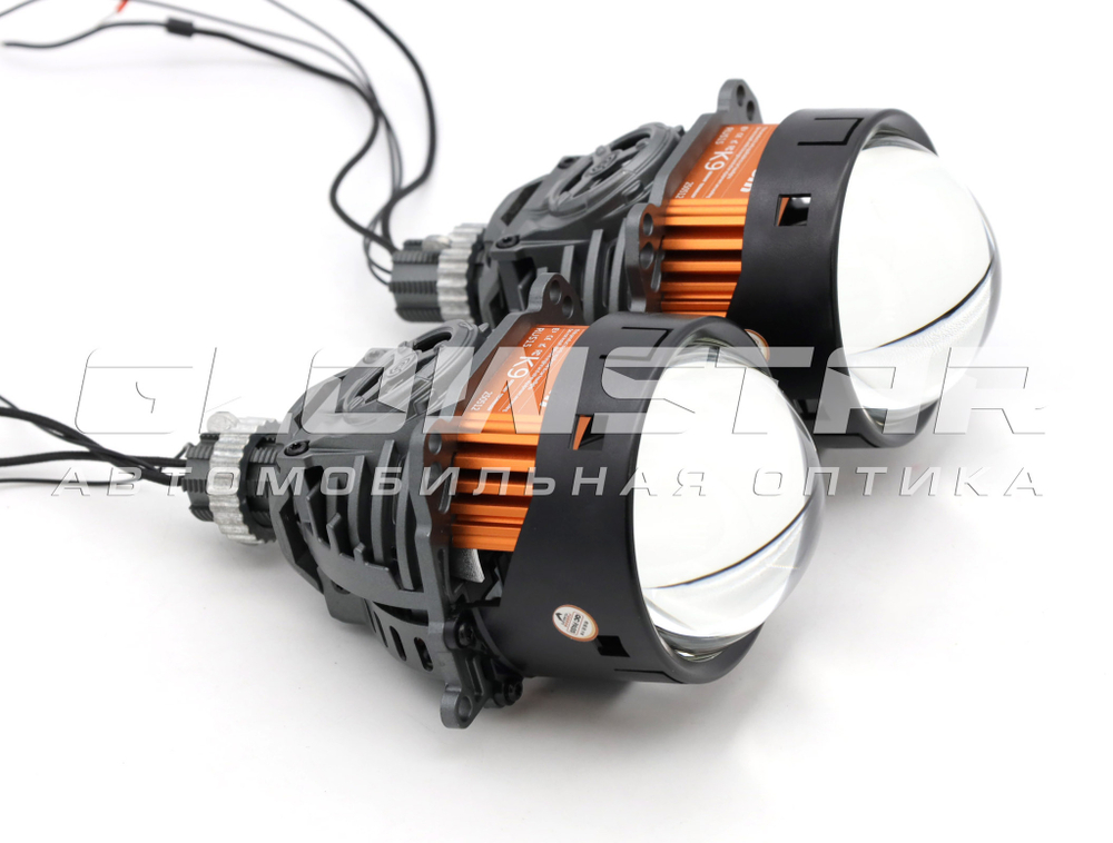 Билед модули Aozoom K9 2025 3.0 дюйма, 2 чипа, 5500K, 12V, 65W/73W, крепление 3R и съемное гаечное