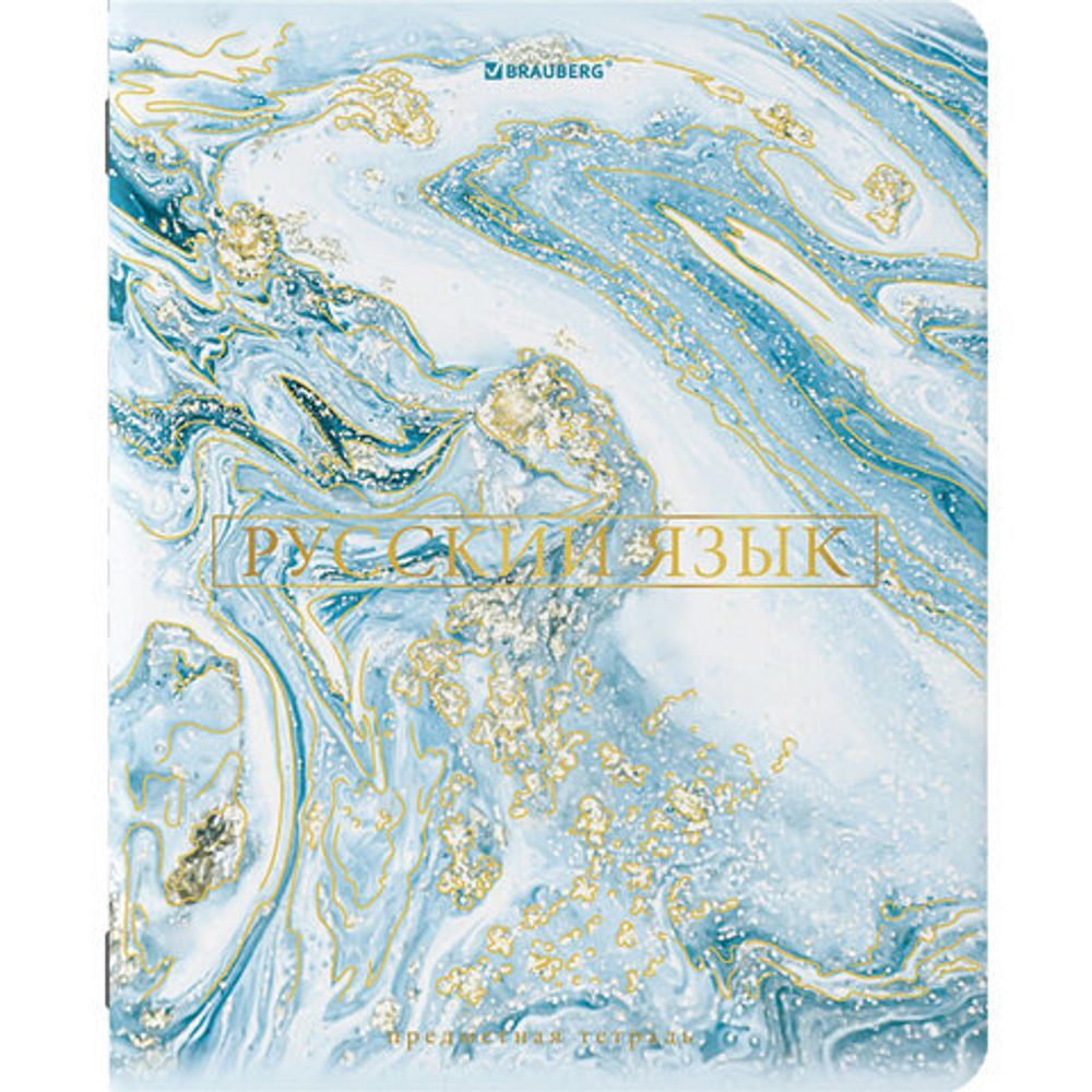 Тетради предметные, КОМПЛЕКТ 10 ПРЕДМЕТОВ, "PASTEL", 48 л., SoftTouch, фольга, 70 г/м2, BRAUBERG, 404031