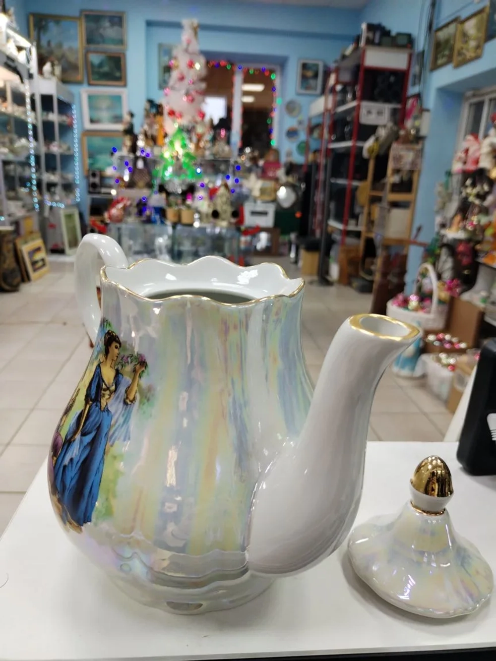 Чайник и сахарница Добруш.Мадонна