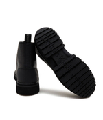 Кожаные высокие сапоги CALVIN KLEIN JEANS - черный(YM0YM00751)