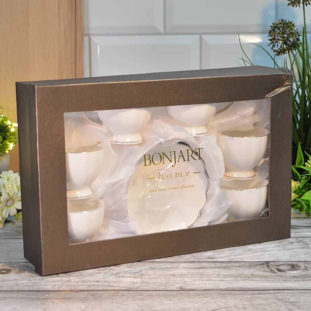 Кофейный набор 12 предметов 110мл "Золотая линия", 810-0529