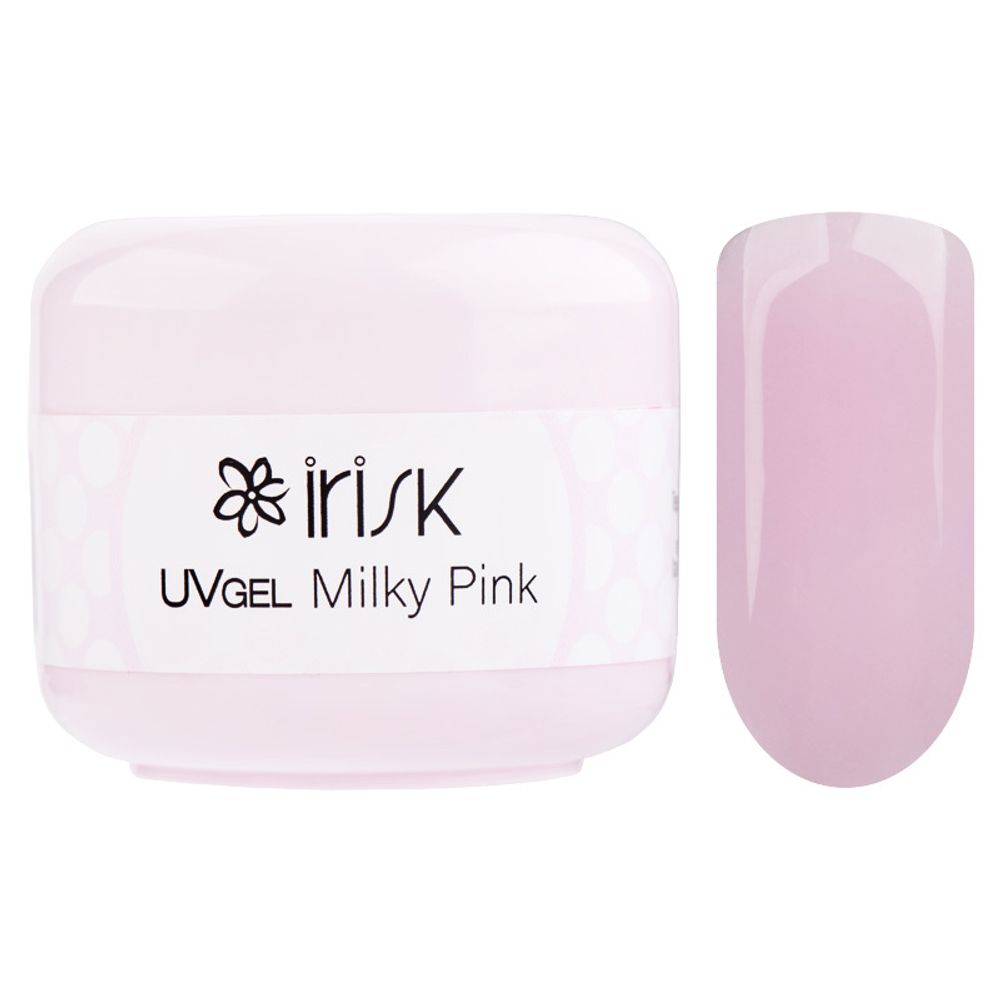 Irisk ABC Milky Pink - Гель моделирующий молочно-розовый, 15мл