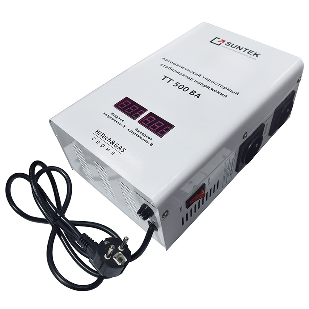 Стабилизатор напряжения тиристорный SUNTEK HiTech&GAS 500 ВА