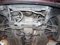 Защита картера и КПП Sheriff для Ford Sierra I 1982-1992 арт.08.0051