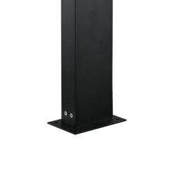 ULU-T72A-14W-4000K IP65 BLACK Светильник светодиодный уличный. Архитектурный напольный. Белый свет 4000K. Корпус черный. TM Uniel