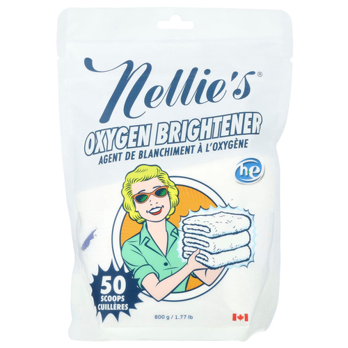 Nellie's, Oxygen Brightener, 50 мерных ложек, 800 г (1,77 фунта)