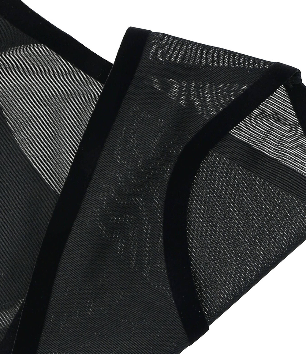 трусики tulle tanga Wolford - черный(69859)