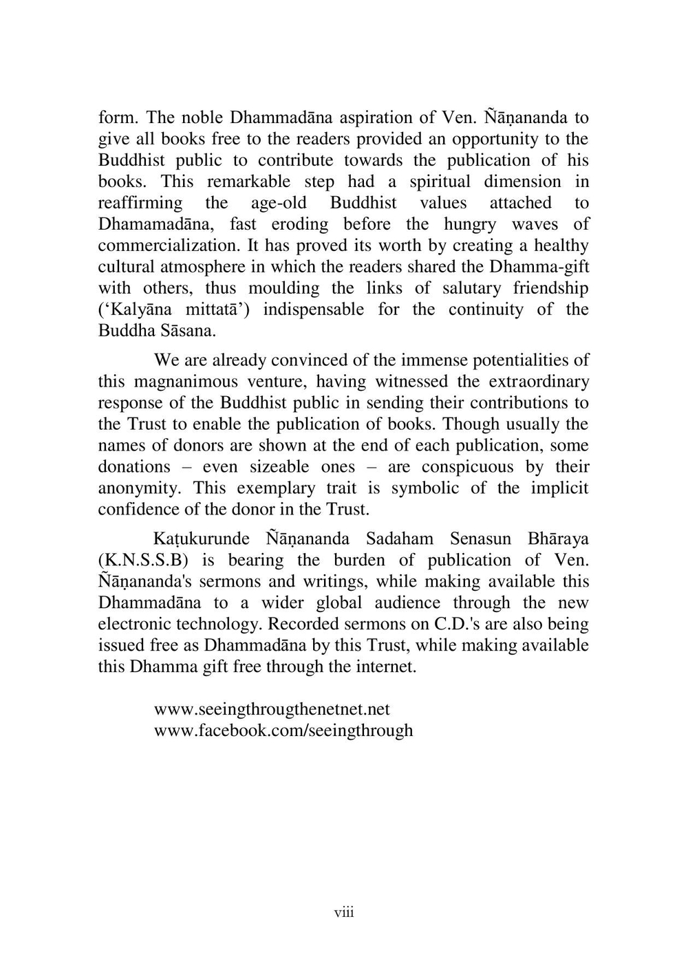 Nibbana-The Mind Stilled. Volume 6 | Ven Bhikkhu K Nanananda