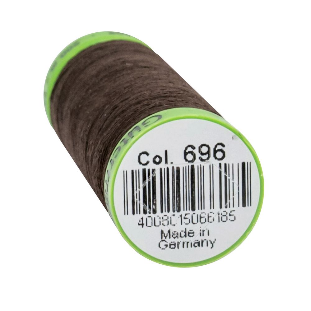 Нитки для тонких тканей Gutermann Extra Fine 150 (200 метров), 5 кат. | 696 т.шоколад