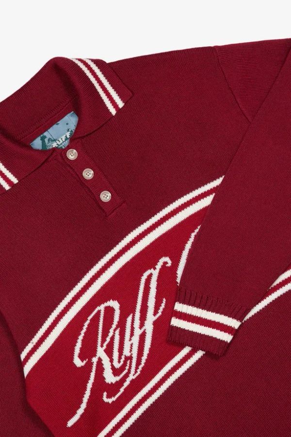 Поло Вязанное бургунди - фото 6