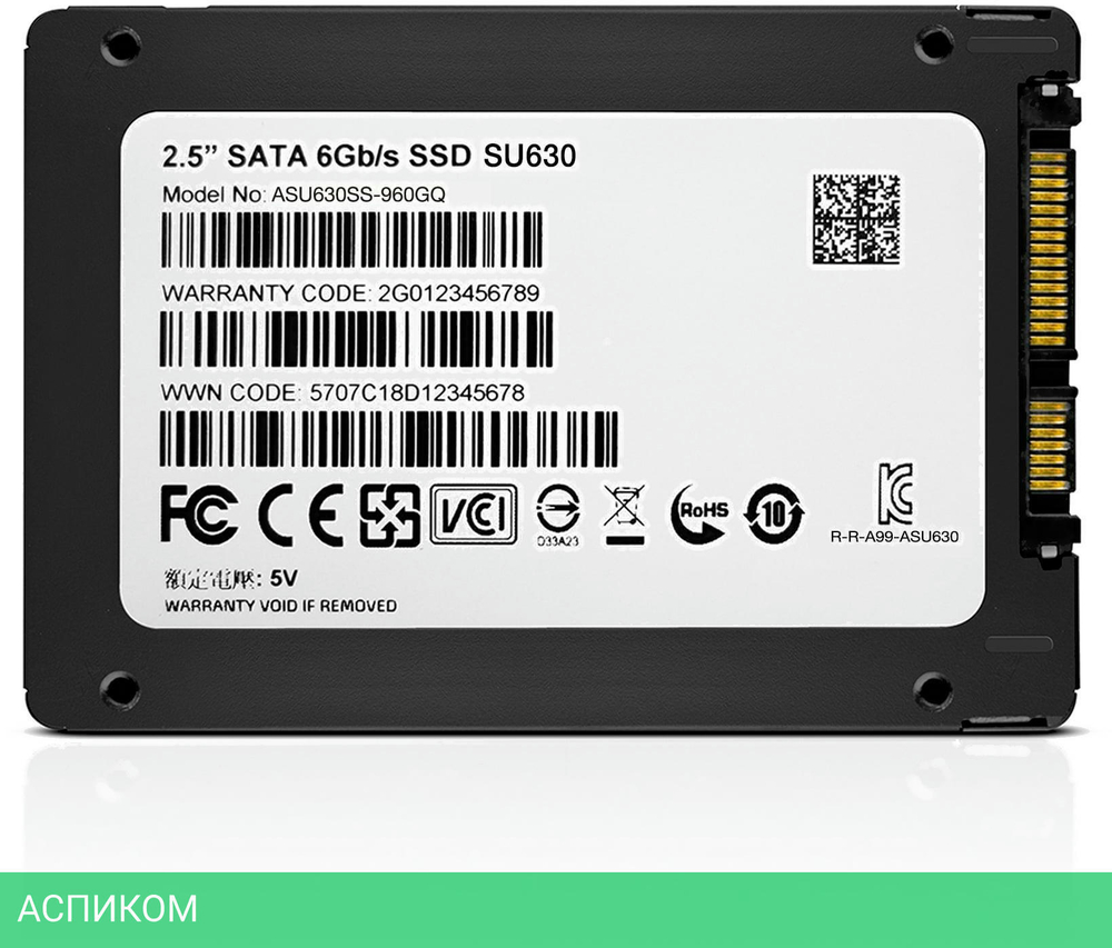 SSD диск A-Data Ultimate SU630 960GB (ASU630SS-960GQ-R)