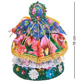 РусКукла RK-860 Кукла малая «Девочка на поляне»