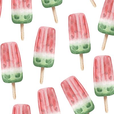 Мороженое арбузное