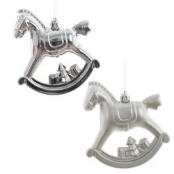 GAEM Набор из 2шт, Украшение новогоднее "Лошадка", L11 W5 H10 см