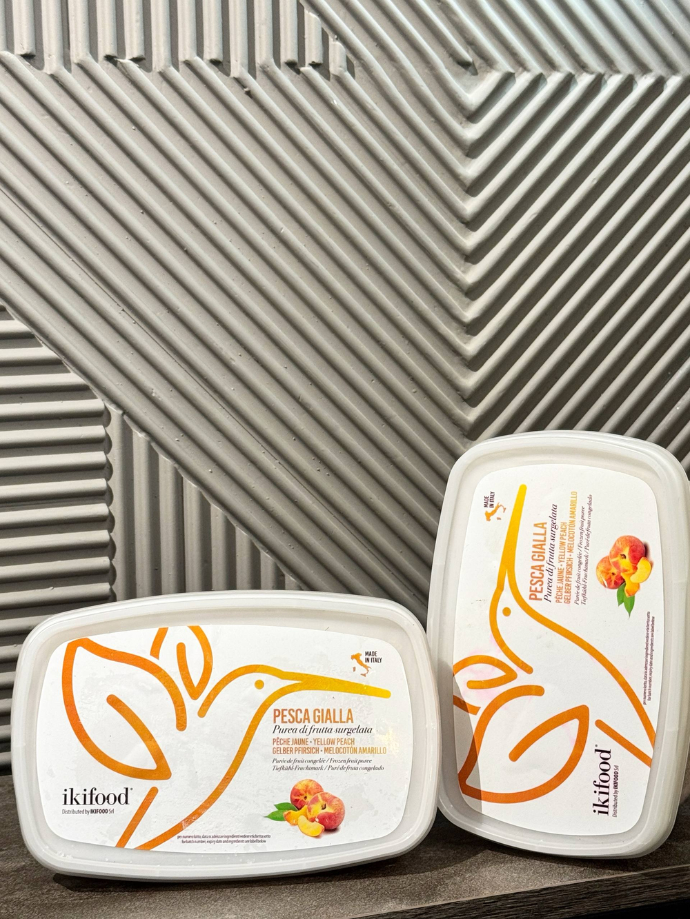 Фруктовое пюре Персик Ikifood, Италия, 1 кг