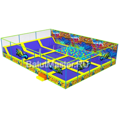 Батутная арена «Полёт» 11,5x8,5x3 м
