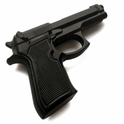Пистолет тренировочный "Beretta 92 FS", резиновый
