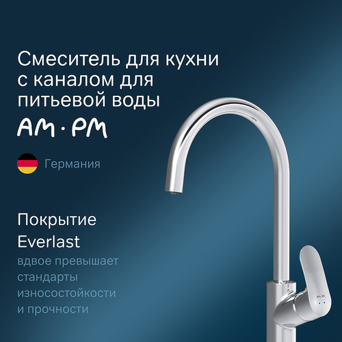 Смеситель для кухни AM.PM Like F8007700 Хром