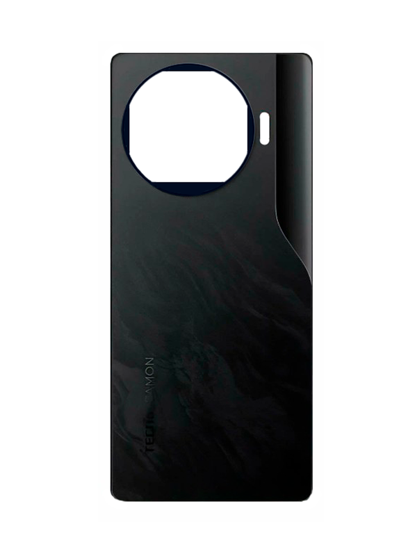 Задняя крышка для Tecno Camon 30 Pro 5G черная (Black) без стекла камеры