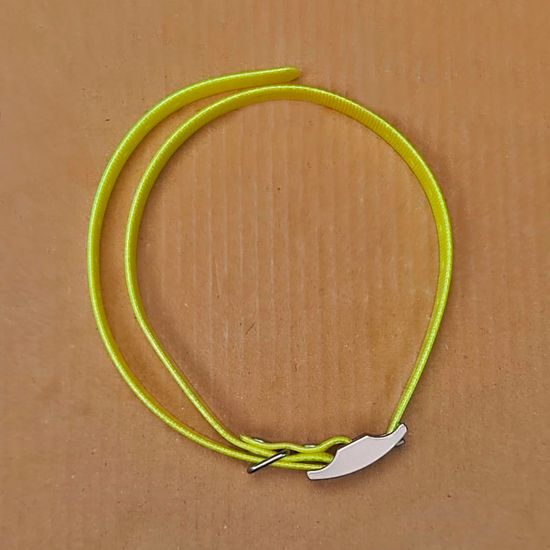 Сменный ошейник 19 мм для Garmin T5 mini, TT15 mini, Barklimiter, Delta, PRO (желтый)